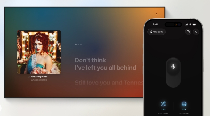 Apple Music 開唱模式連接 iPhone 麥克風