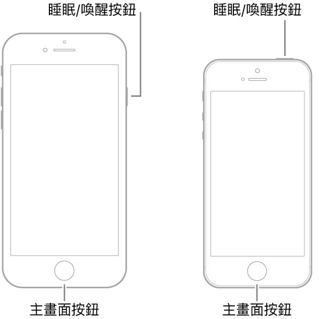 iPhone 6s或更早期機型強制重啟流程