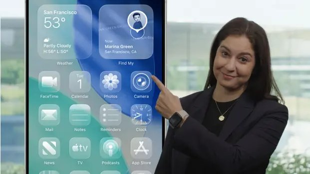 iOS 26 Liquid Glass Interface