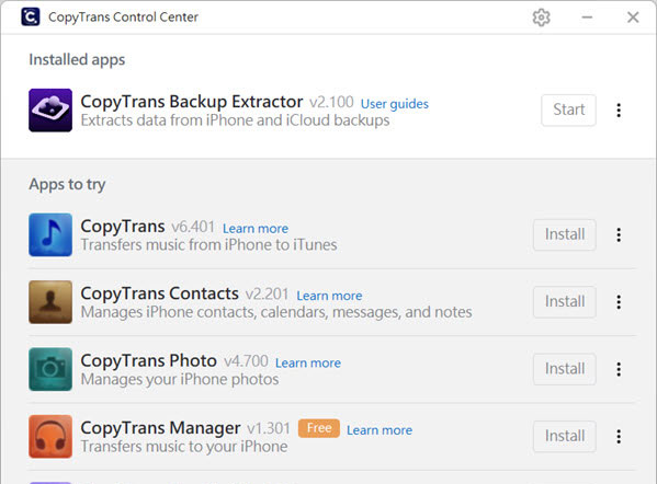 iphone備份軟體copytrans