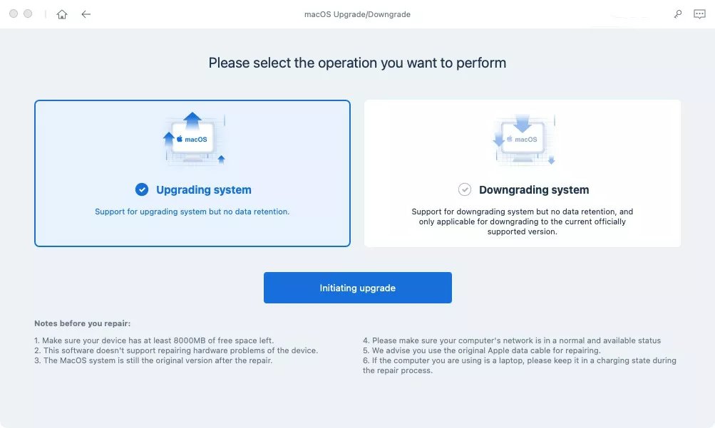 UltFone iOS 系統修復大師，ios系統升級功能