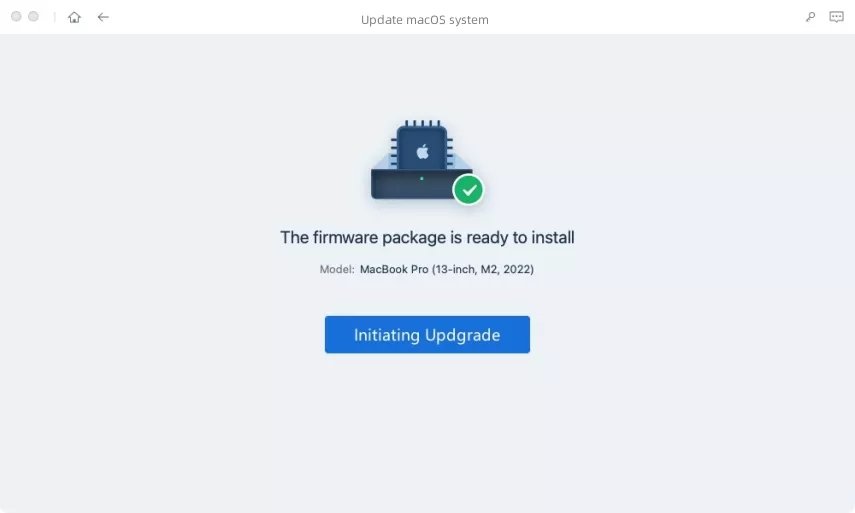 UltFone iOS 系統修復大師，開始升級