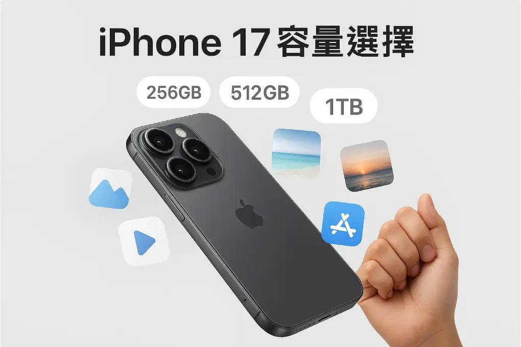 iPhone 17 Pro儲存空間有多大