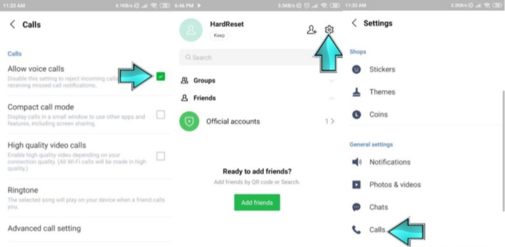 Android重啟LINE麥克風與相機權限