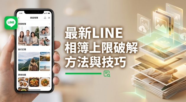 lINE 相簿上限
