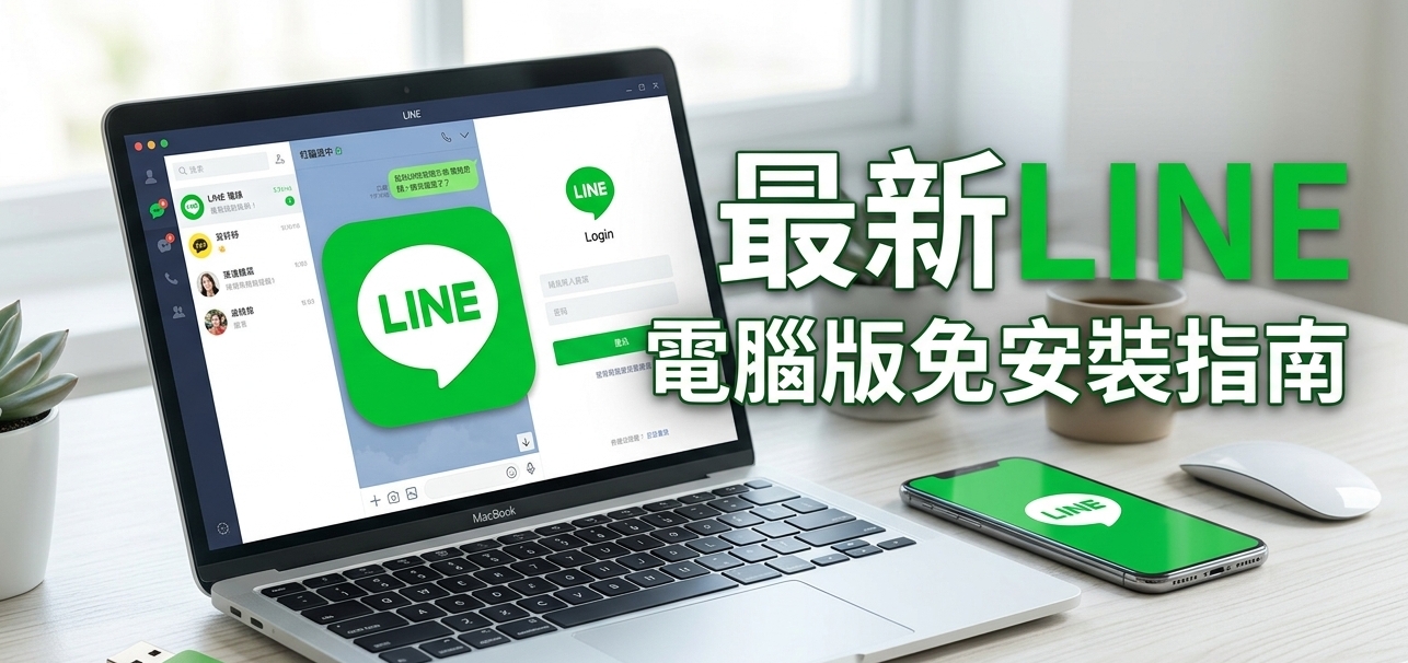 LINE 電腦版免安裝