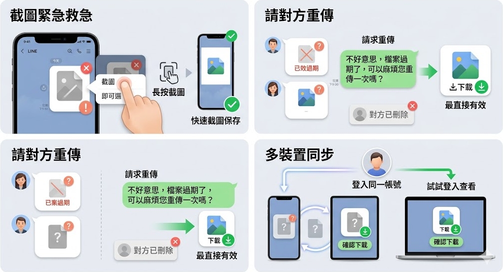 LINE 檔案過期破解其他實用技巧