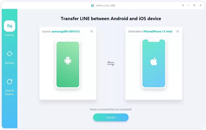 UltFone for LINE,首頁