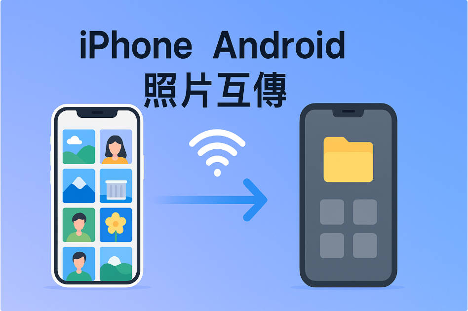 iphone android 照片 互 傳
